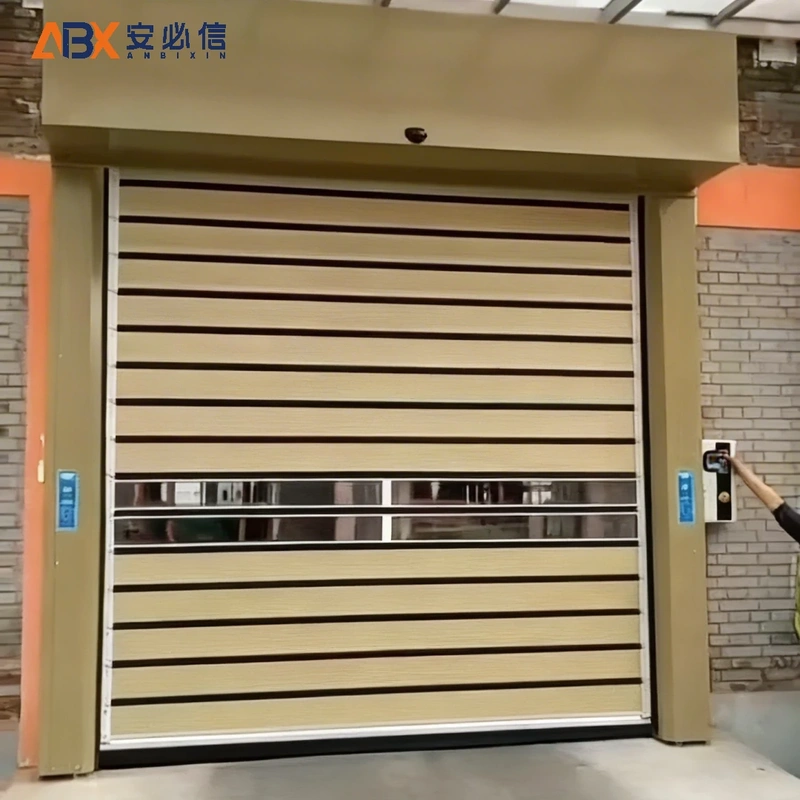张家口市铝质快速门